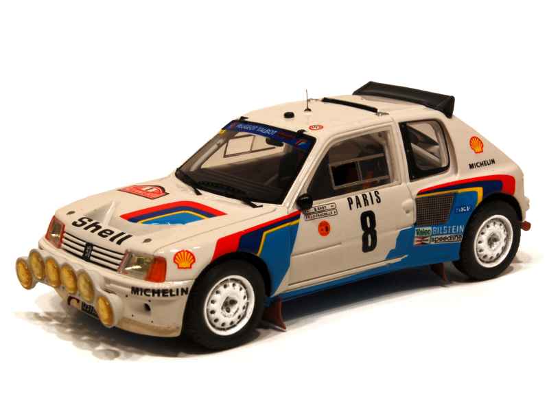 Peugeot 205 Turbo 16 - Rallye Automobile de Monte-Carlo 1985 - Vatanen - Harryma