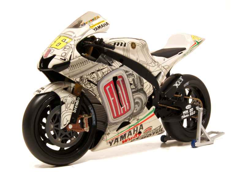 Figurine YAMAHA ROSSI MINICHAMPS Indianapolis 2008 échelle 1/12