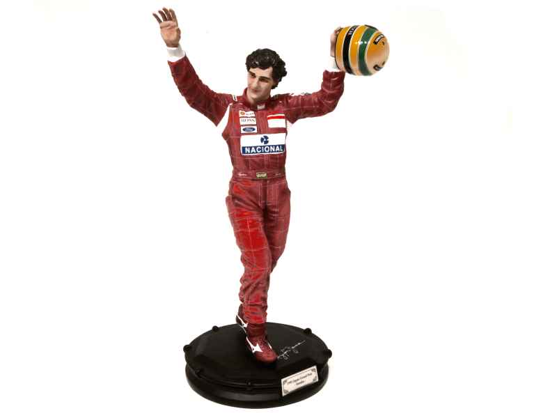 Divers - Figurine Ayrton Senna - Autre - 1/6 - Autos Miniatures Tacot