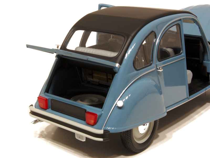 Minichamps Citroën 2CV 6 Spéciale 1983 - Bleue - 1/18 - Modèle D'exposition