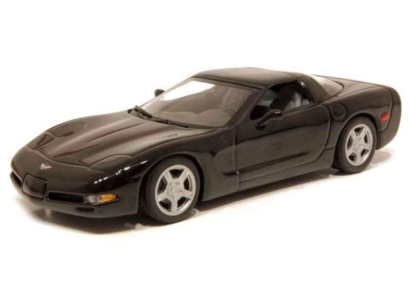 Chevrolet Corvette 1997 Rouge Minichamps 1/43 - Voiture De Collection Métal