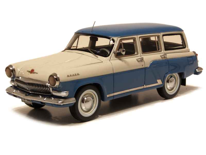 NEO / Wolga GAZ M22 Break 1960 Bleu – 1/43 Résine – Édition Limitée 300 Ex