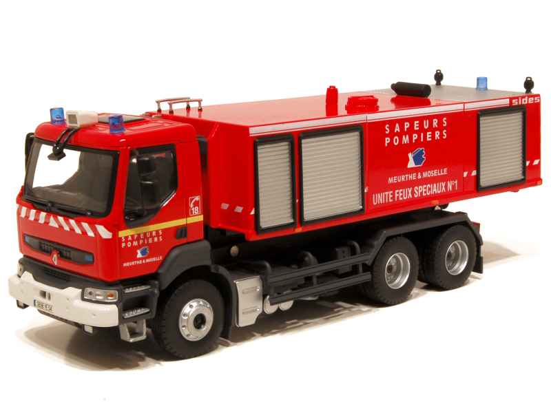 DIE-CAST 1:43 POMPIERI ANTINCENDIO BOSCHIVO BIRO-UNIC 75PC