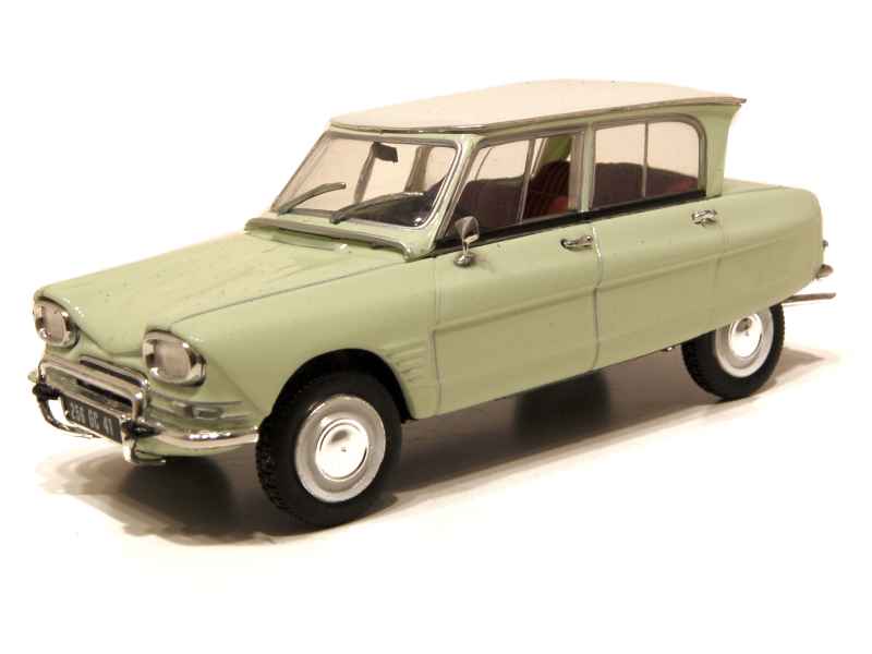 Miniature NOREV 1/43 Citroën AMI 6 - N°54 - Intérieur Avec Volant - Occasion