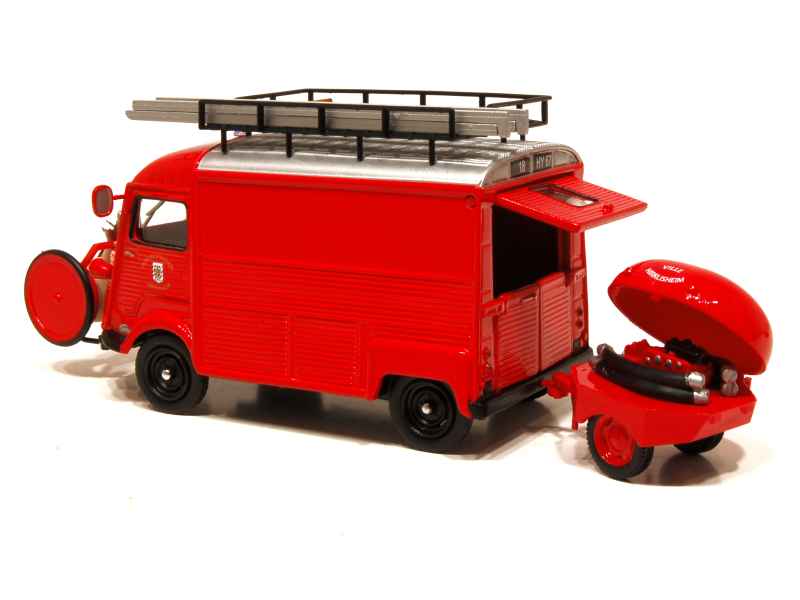 61569 Citroën HY Fourgon Motopompe Pompiers