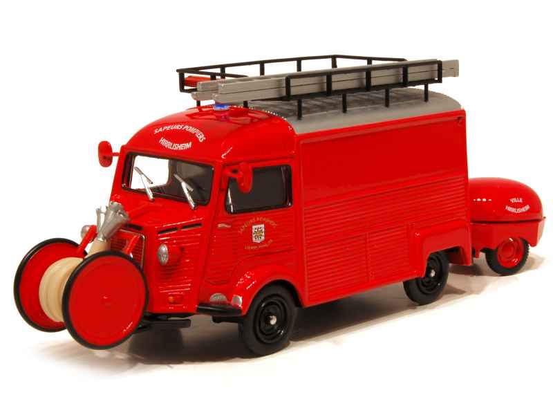 61569 Citroën HY Fourgon Motopompe Pompiers