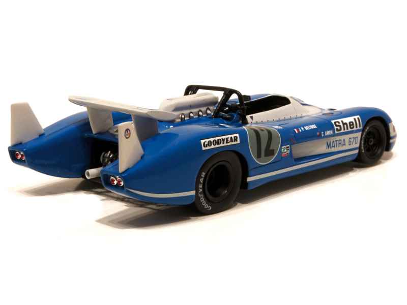 Décalcomanies Matra MS670 Le Mans 1973 - Échelles 1:32, 1:43, 1:24, 1:18, Neuves