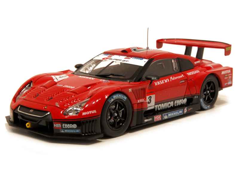 Ebbro 1:43 Nissan Skyline GT-R Gr.A Test Car #23 plata 44210 modelo
