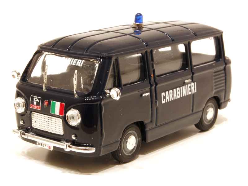 61942 Fiat 600T Minibus Carabinieri 1969