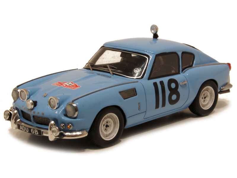 VOITURE MINIATURE RALLYE 1/43: Lancia Fulvia HF Rallye de Monte-carlo