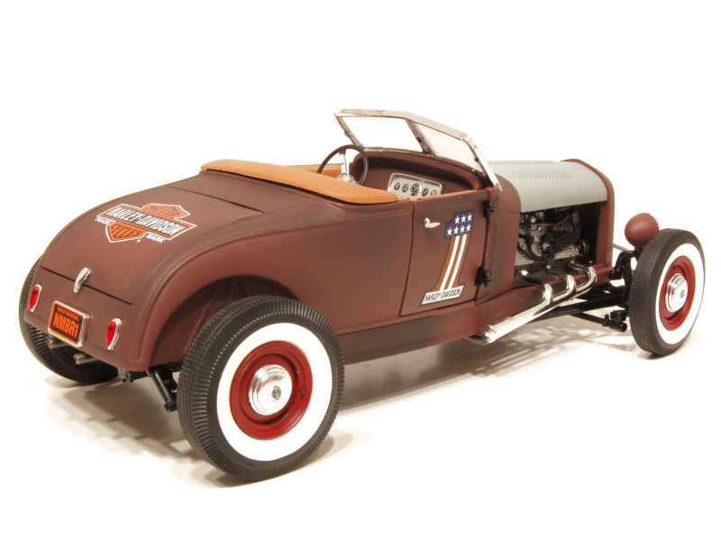 ハーレーダビットソン　1:18 1929 FORD HOT ROD フォード Harley Davidson 1929 Ford Hot Rod Diecast 1:18 Black | #250793618