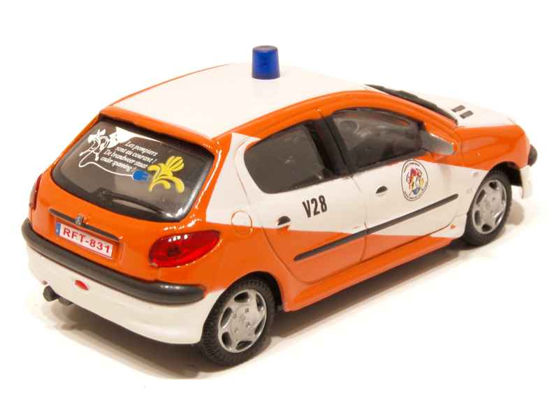 Tuyau Avant Pour Peugeot 206 1.4 75cv (1998-2001) - Pièce Neuve BFC, Garantie 2 Ans, Facile à Remplacer