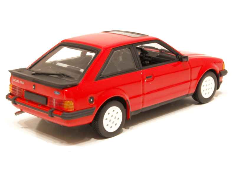 Minichamps Ford Escort Xr3i Red Ford - Escort MKIII XR3i 1982 - Minichamps - 1/43 - Autos Miniatures Tacot