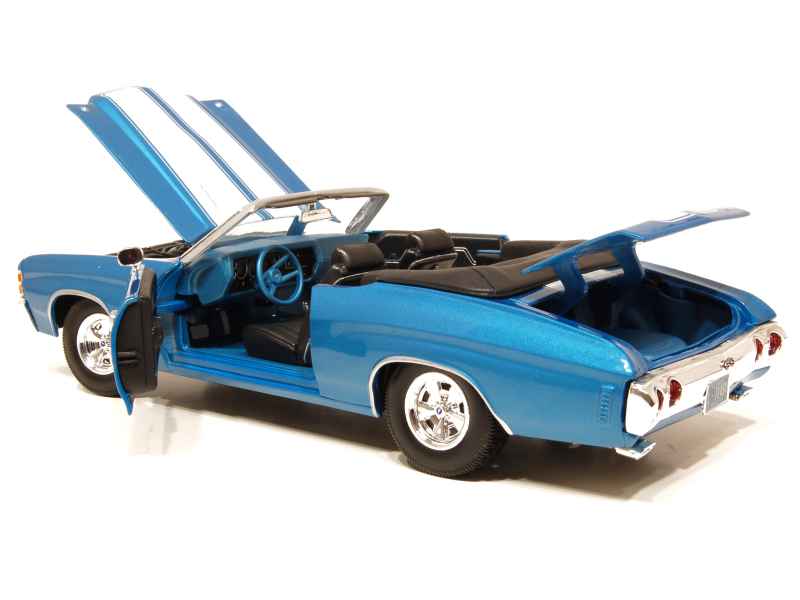 Chevrolet Chevelle SS454 1971 Cabriolet Rouge 1/18 Maisto 31883 – Miniature état Neuf