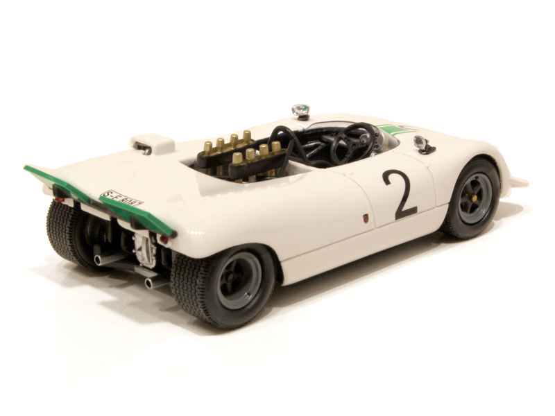 Norev 1:43 Porsche 909 Bergspyder présentation Hockenheim blanc