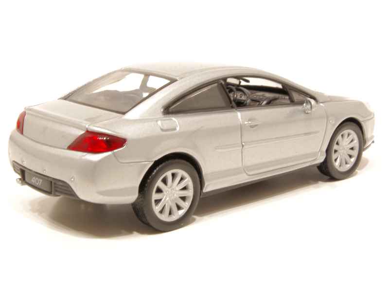 Plaque D'immatriculation Arrière 1/18 Pour Peugeot 407 Coupé Welly - Occasion Bon état