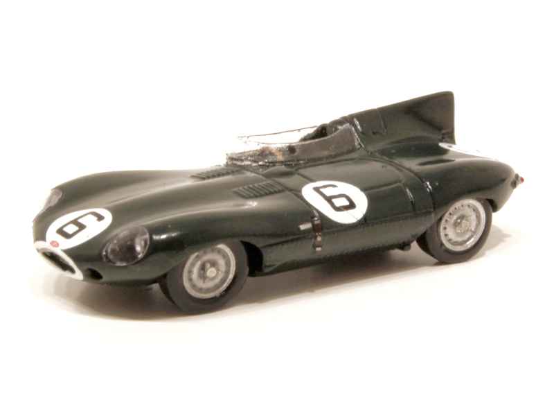 JAGUAR type D n° 6 Le Mans 1955 Bueb - Hawthorn Ancienne QUARTZO 1/43