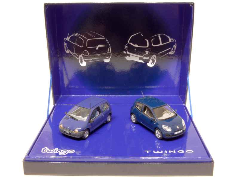 Renault - Coffret Twingo 1993/ 2007 - Norev - 1/43 - Autos Miniatures Tacot