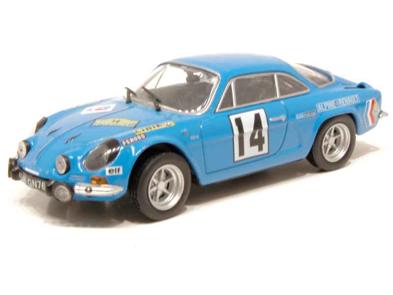 63376 Alpine A110 Rally Routes Du Nord 1970