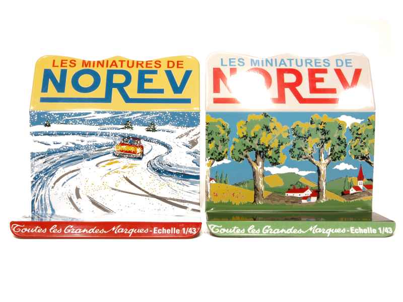 Présentoir Pour Miniatures 1/43e Norev - Thème Normandie - Occasion Bon état - Métal