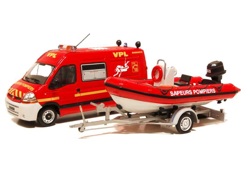63542 Renault Master Zodiac Pompiers