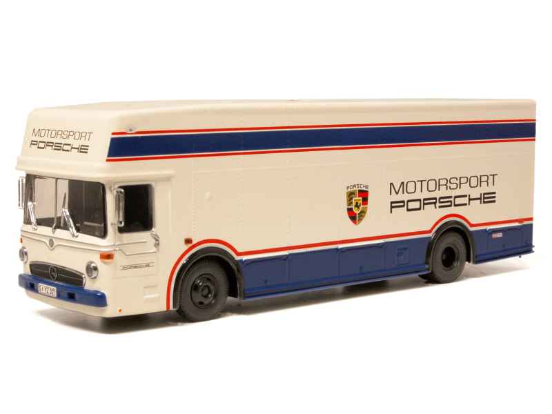63763 Mercedes O317 Renntransporter Porsche