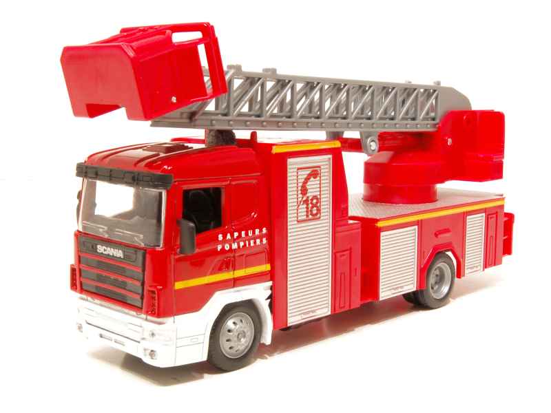 63860 Scania R124/400 Echelle Pompiers