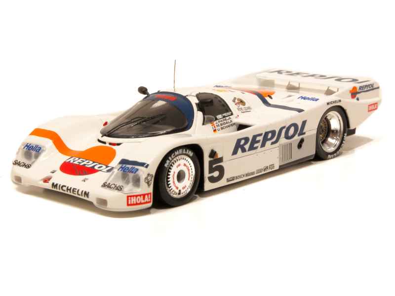 Diecast model cars Porsche 962 1988 1/43 Spark 1988 No.7 funfter Le Mans