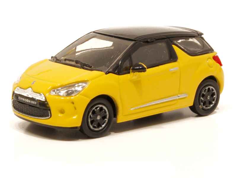 Norev 1/18 Citroën Ds3 2010 Jaune - Lire Description