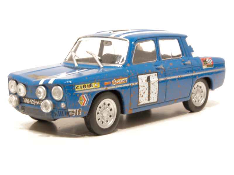 Miniature Dan-Toys 1/43 Renault R8 Gordini N°36 Jaune - Avec Boîte