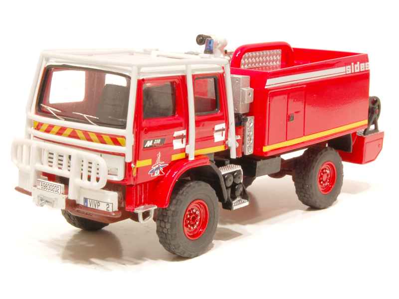 Miniature 1/43 Renault 21 Nevada TD Pompiers De Maclas - Kit Résine Monté, Quasi Neuf (Duvi)