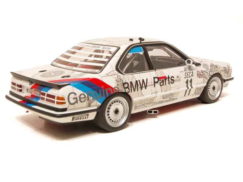 BMW 635 CSi  E24  Gruppe A 24 Stunden Spa 1986 Schnitzer, Genuine BMW Parts Nr11 Quester Tassin Heger Siegerfahrzeug Werbemodell Autoart 80430145826 18929