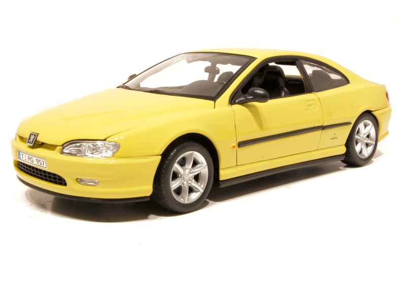 PEUGEOT 406 COUPE 1997 Gris MINICHAMPS 1:43