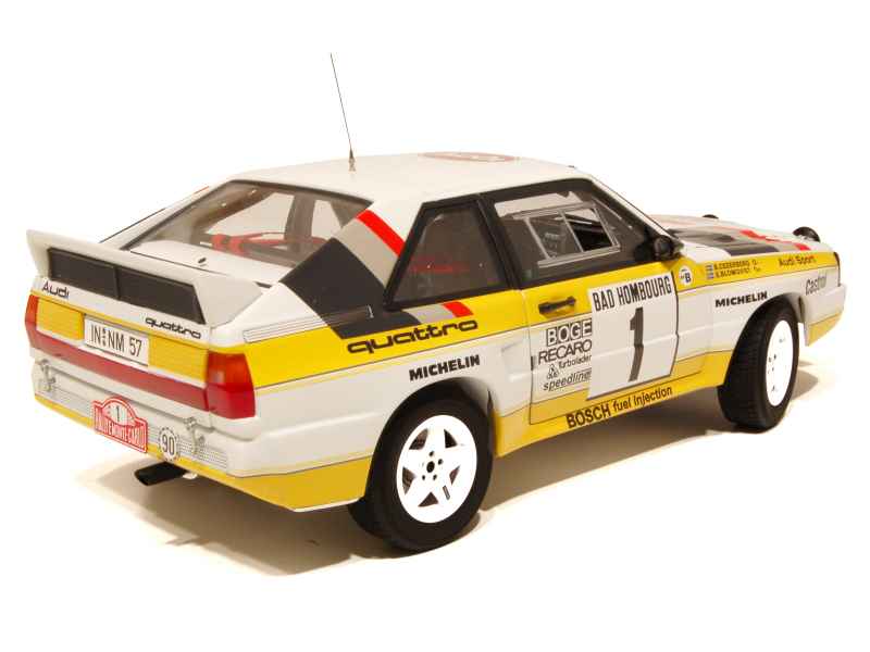 Ottomobile 1:18 Audi 200 quattro #4 3rd Rallye Monte Carlo 1987 Röhrl, Geistdörfer OT439 model