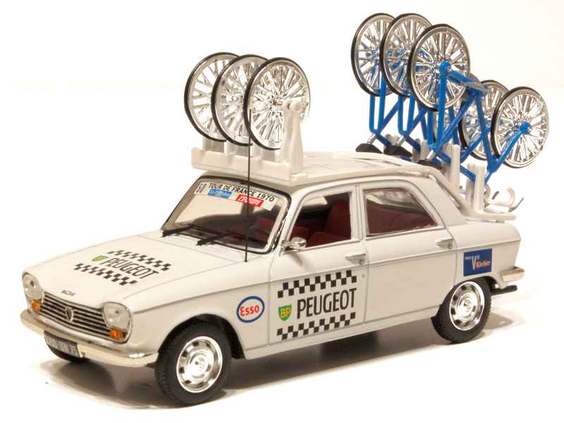 64240 Peugeot 204 Berline Tour de France Cycliste 1970