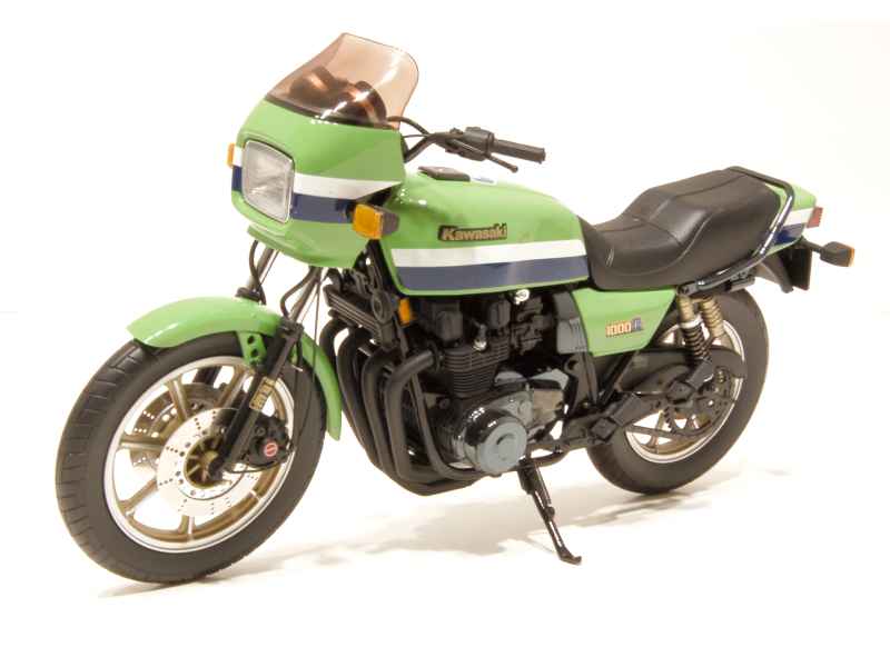 ④中古 WITS 1/12 KAWASAKI 1000R Z 1000 R1 グリーン Wit's Kawasaki
