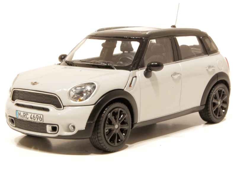 Miniature Schuco 1/43 - Mini Cooper Countryman R60 S - Bleu - SUV 2007