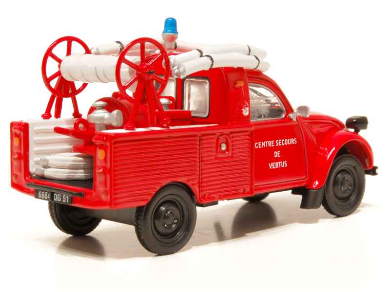 64736 Citroën 2CV Pick-Up Pompiers