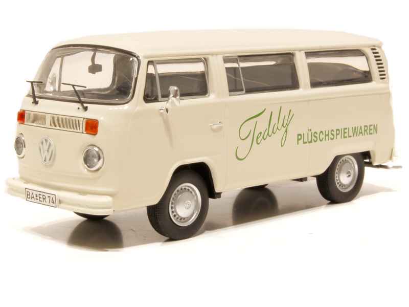 KOVOVÉ a RESIN MODELY | Volkswagen T2 Bus Polizei WELLY 1:24 | Retro