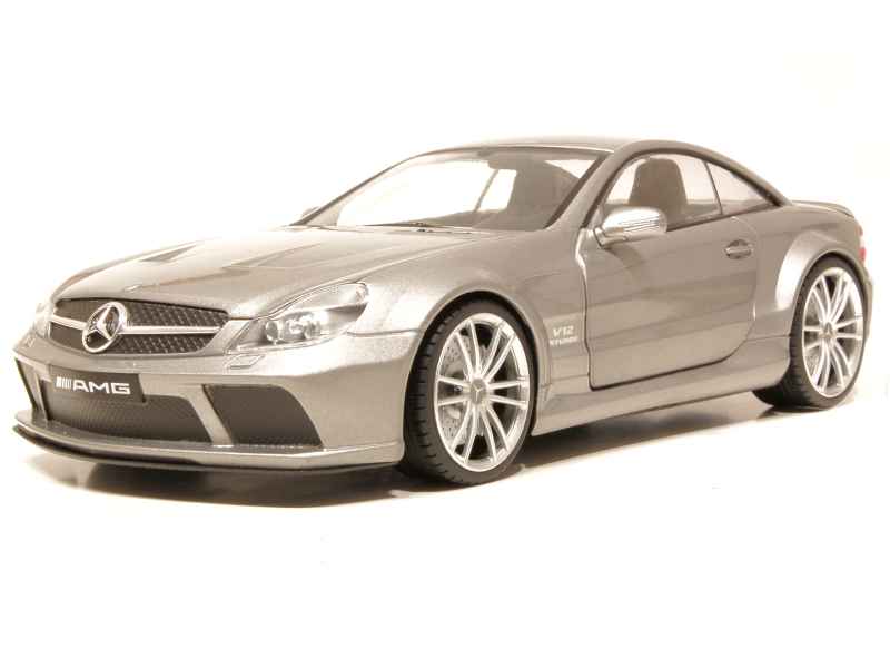 Mercedes-Benz SL65 AMG Black Series 1/18 - MONDO Diecast Noir - Collection