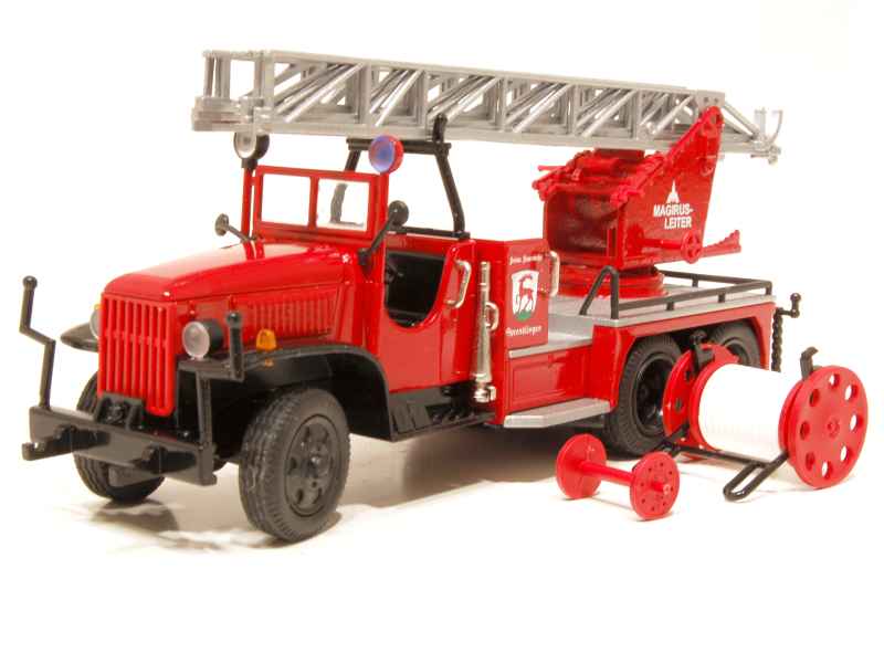 64943 GMC 6X6 Echelle Magirus Pompiers