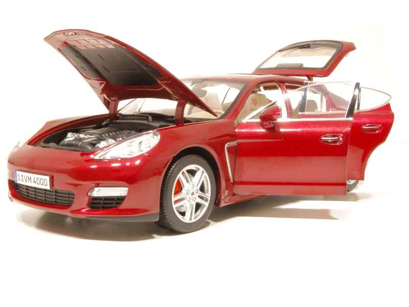 2009 Porsche Panamera S Turbo Azul Metalizado Maisto 36197bl