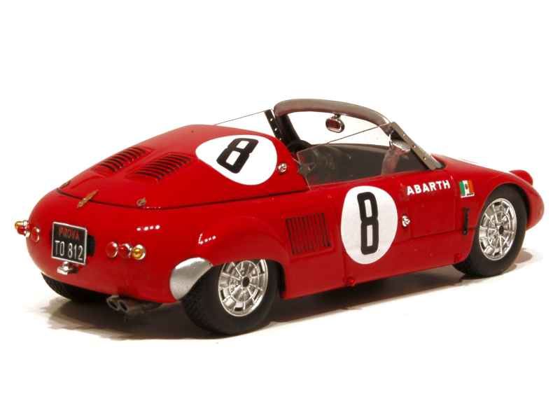 Miniature Abarth 850 S #60 - 24H Du Mans 1961 - Spark S1333 - 1/43