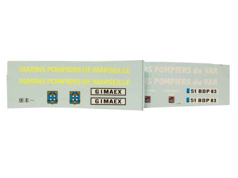 65133 Renault Mascott Gimaex Double Cabine Pompiers
