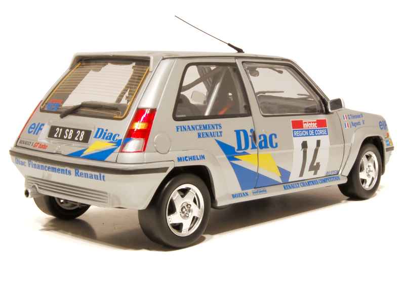 65135 Renault Supercinq GT Turbo Tour de Corse 1990