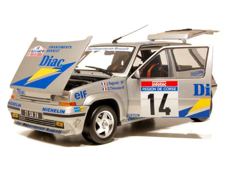 65135 Renault Supercinq GT Turbo Tour de Corse 1990