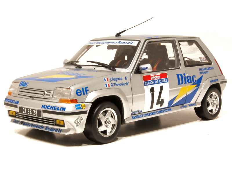 65135 Renault Supercinq GT Turbo Tour de Corse 1990