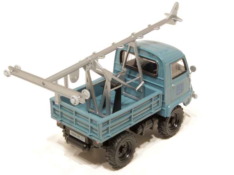 Modèle Réduit SINPAR CASTOR 1200 1/43 - Camion EDF Avec Levage De Poteau, Occasion