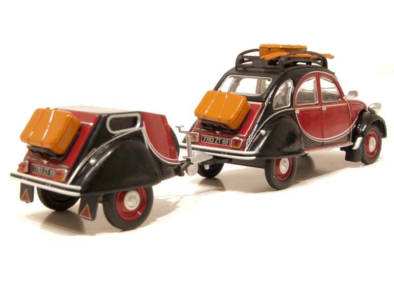 Vendita Miniatura Citroën 2CV Charleston - bordeaux - MEHARI CLUB CASSIS