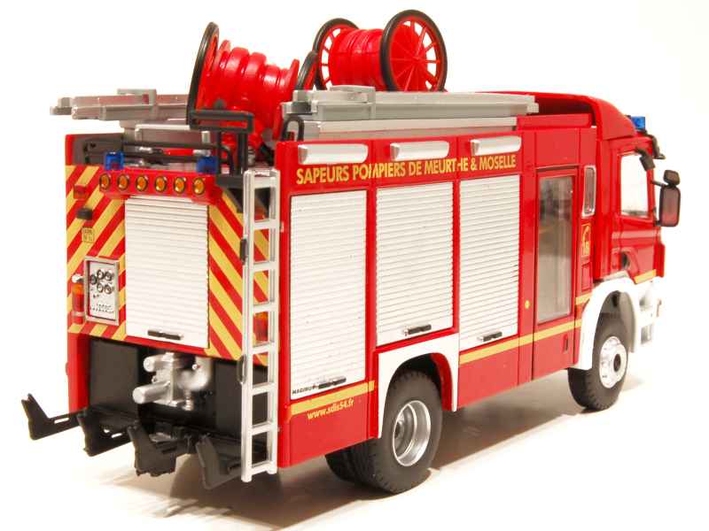 Eligor Scania P270 Echelle Magirus Pompiers 1/43 - Camion De Pompiers Miniature